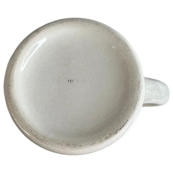 2010 Krispy Kreme Doughnut Logo Mug Retro Diner Style Ceramic Coffee Advertising - Picture 8 of 8